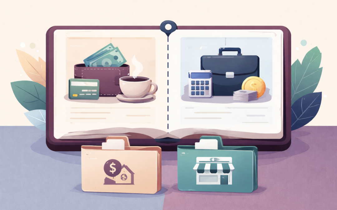 ¿Por qué debes separar tus gastos personales y los de tu negocio en 2026?